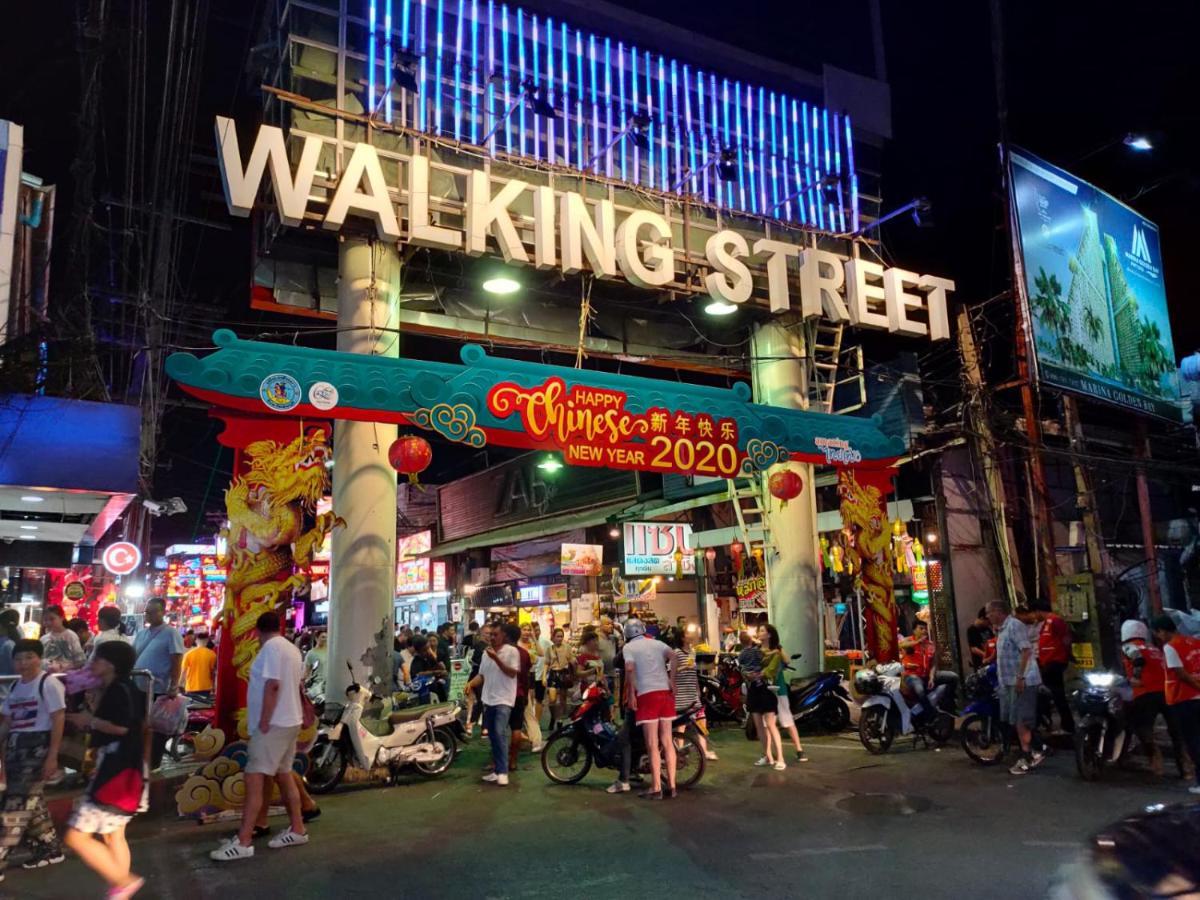 Walking Street Encore Hotel Pattaya Eksteriør bilde